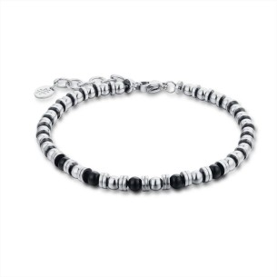 BRACCIALE EMATITE ED AGATA...