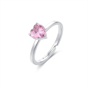 ANELLO CUORE ROSA BRAND 