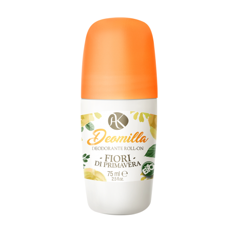 DEOMILLA FIORI DI PRIMAVERA BIO DEODORANTE ROLL-ON ALKEMILLA