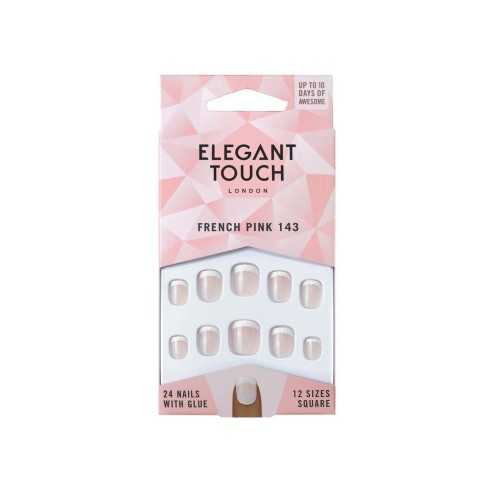 UNGHIE FINTE FRENCH PINK CORTA ELEGANT TOUCH