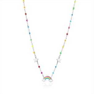 COLLANA ARCOBALENO CON...