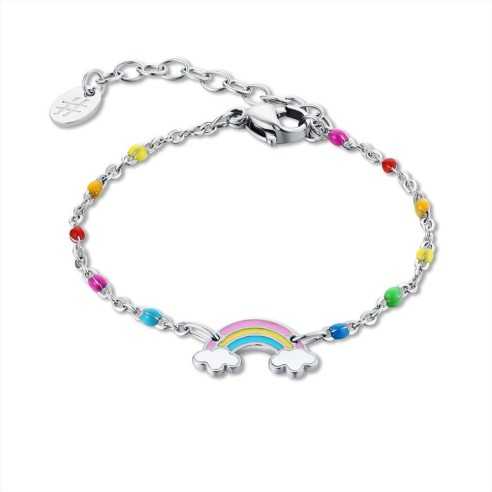 BRACCIALE ARCOBALENO BRAND