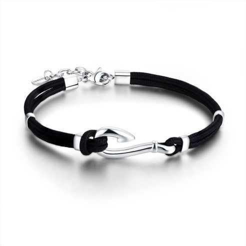 BRACCIALE AMO NERO BRAND