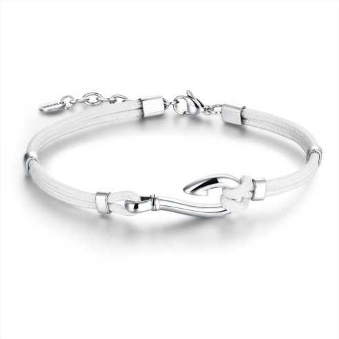 BRACCIALE AMO BIANCO BRAND