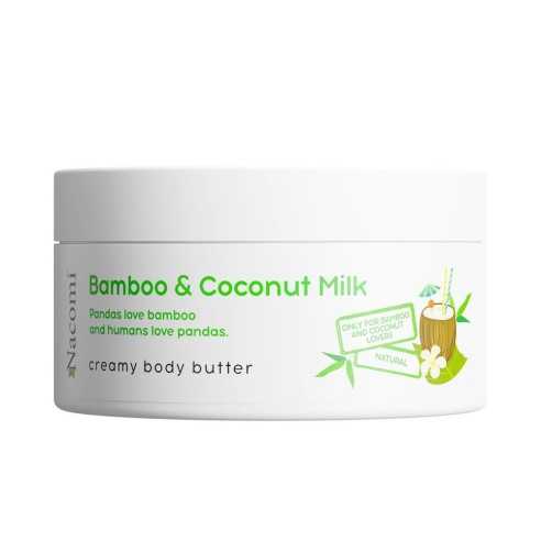 NACOMI – BURRO CORPO CREMOSO "BAMBOO & COCONUT MILK" –