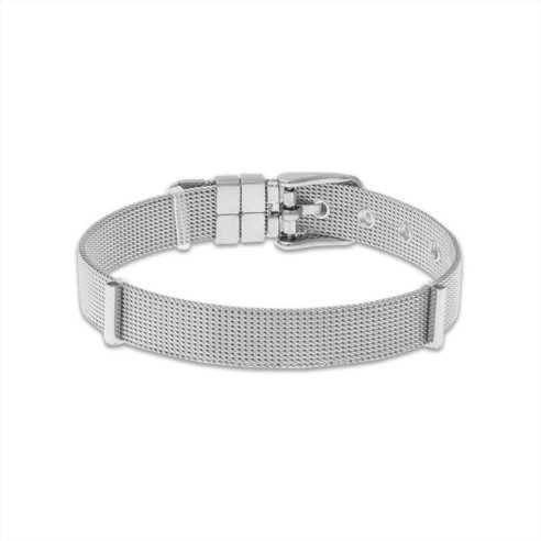 BK2206 BRACCIALE IN ACCIAIO MAGLIA MILANO LUCA BARRA