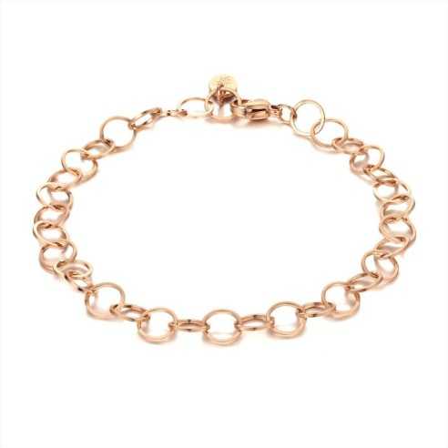 04BR019R BRACCIALE CERCHI 6 MM ROSE BRAND