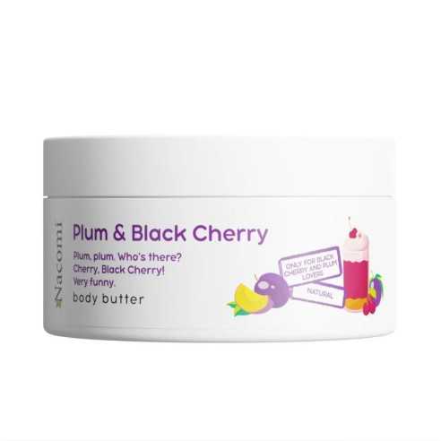 NACOMI – BURRO CORPO CREMOSO "PLUM & BLACK CHERRY" 