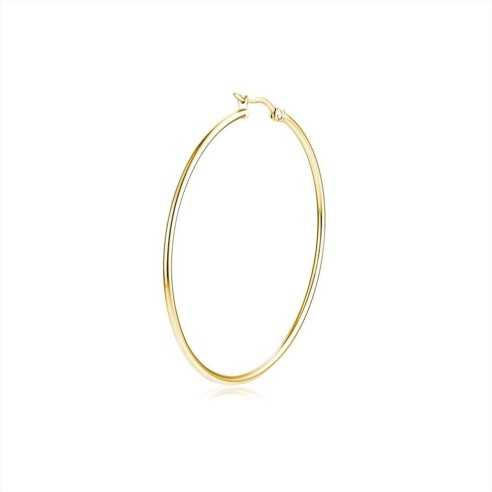 ORECCHINI CERCHIO IP GOLD 30 MM BRAND