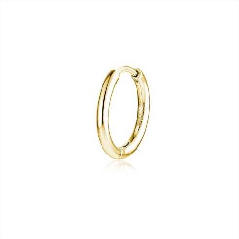 ORECCHINI CERCHIO IP GOLD 16 MM BRAND