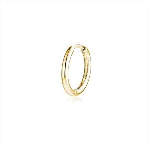 ORECCHINI CERCHIO IP GOLD 14 MM BRAND