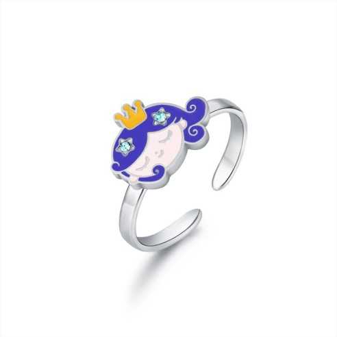 ANELLO ACCIAIO BIMBA PRINCIPESSA BRAND