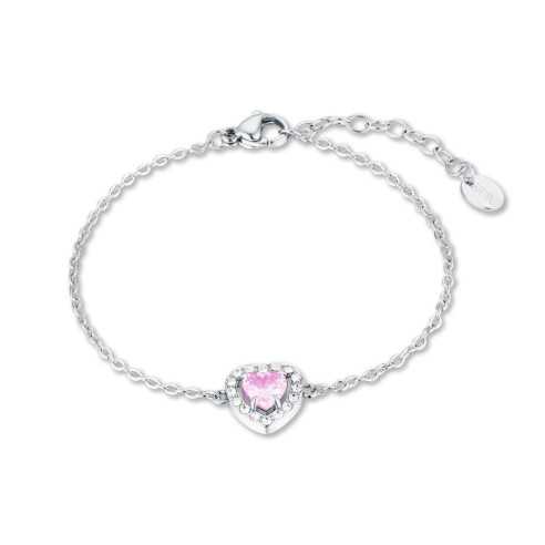 BRACCIALE ACCIAIO CUORE BRAND