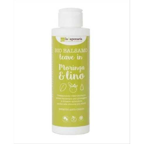 BALSAMO LEAVE IN MORINGA & LINO LA SAPONARIA 