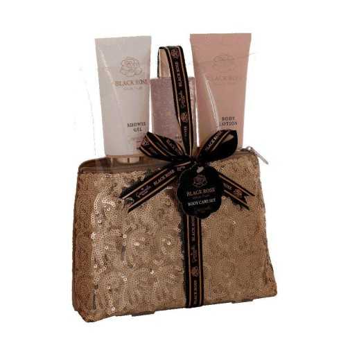 SHINY GIFT SET BLACK ROSE CAMOMILLA MILANO