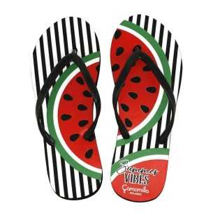 FLIP FLOP NERO WATERMELON...