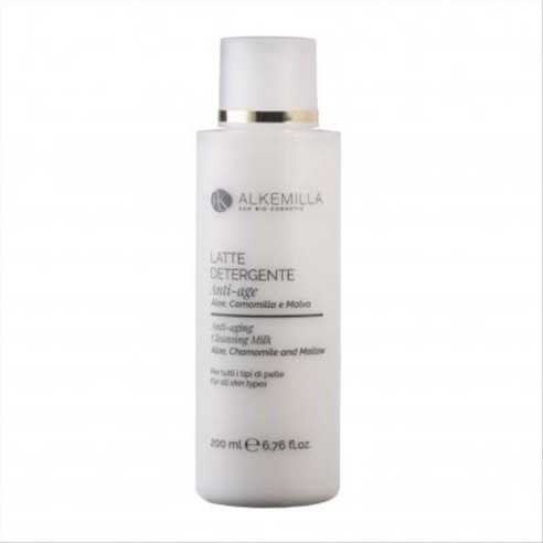 LATTE DETERGENTE VISO ANTI AGE ALKEMILLA