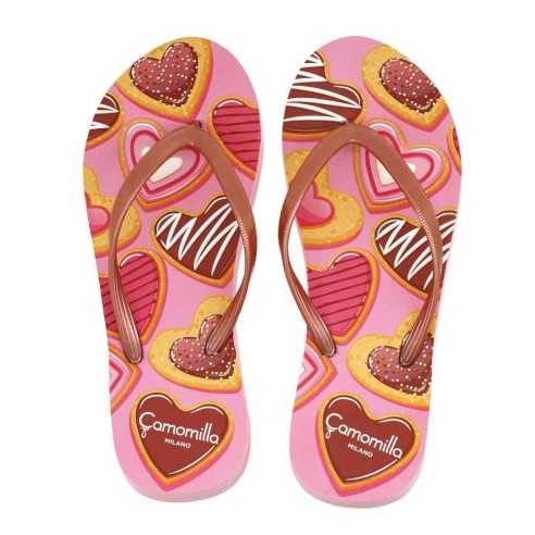 FLIP FLOP ROSA COOKIES CAMOMILLA MILANO