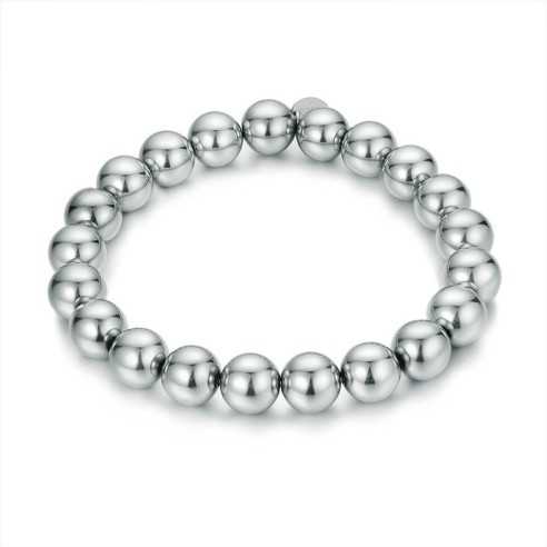 BRACCIALE SFERE MEDIE IN EMATITE RODIATA BRAND