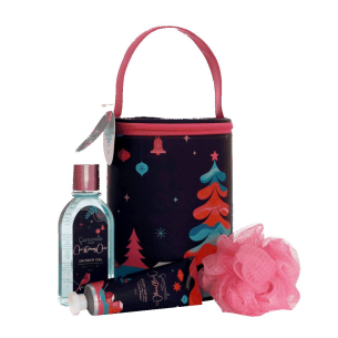 BATH SET BAG XMAS CHIC...