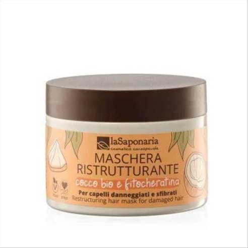 MASCHERA CAPELLI RISTRUTTURANTE LA SAPONARIA