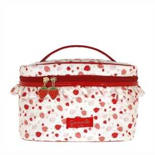 BEAUTY CASE M BERRY ROSSO...