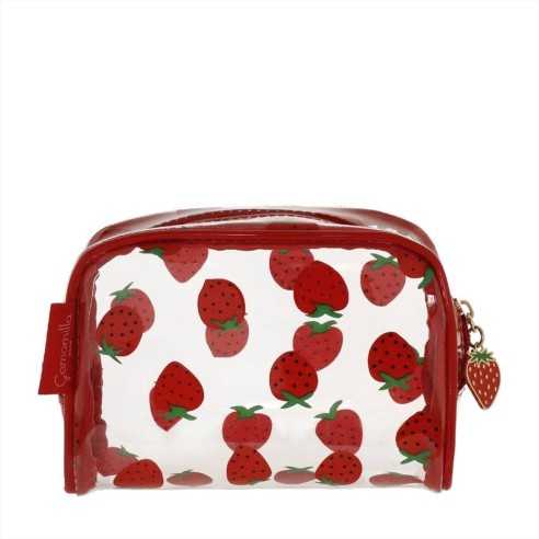 NECESSAIRE M BERRY ROSSO CAMOMILLA MILANO