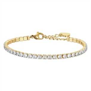 BRACCIALE TENNIS IN ACCIAIO...