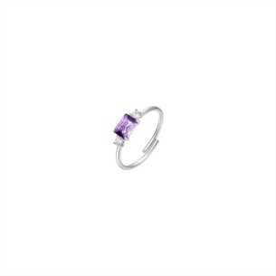 ANELLO DONNA IN ACCIAIO CON...