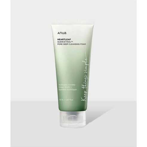 ANUA HEARTLEAF QUERCETINOL PORE DEEP CLEANSING FOAM