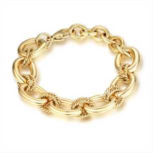 BRACCIALE ACCIAIO MAGLIE...