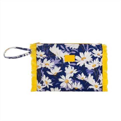 BUSTA PIATTA MARE L MARGHERITA BLU SC CAMOMILLA MILANO