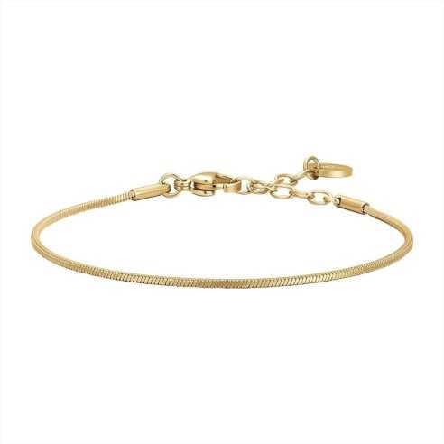 CAVIGLIERA DONNA IN ACCIAIO IP GOLD LUCA BARRA