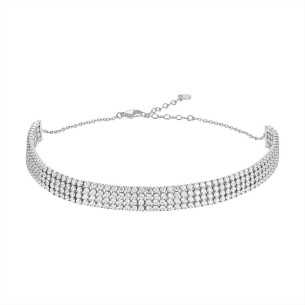 COLLANA CHOKER TENNIS DONNA...