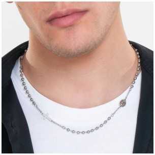 COLLANA UOMO ROSARIO IN...