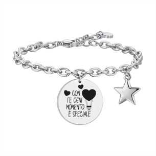 BRACCIALE DONNA IN ACCIAIO...