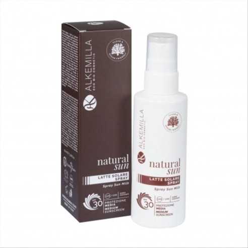 LATTE SOLARE SPRAY MEDIA PROTEZIONE SPF30 ALKEMILLA