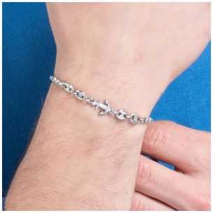 BRACCIALE UOMO IN ACCIAIO...