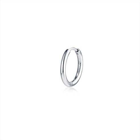 09ER007 ORECCHINI CERCHIO 12 MM BRAND