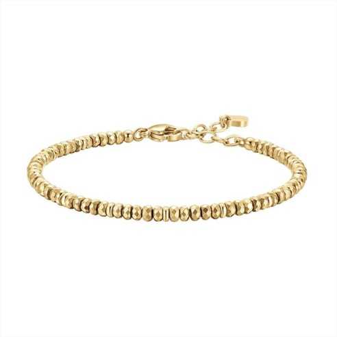 BRACCIALE DONNA IN ACCIAIO IP GOLD CON EMATITE LUCA BARRA