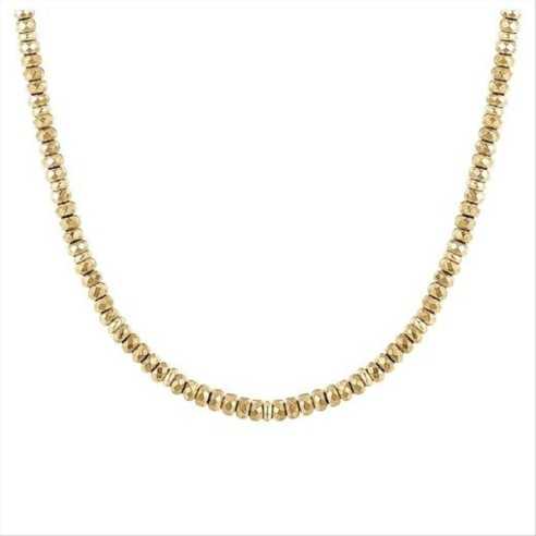 COLLANA DONNA IN ACCIAIO IP GOLD CON EMATITE LUCA BARRA
