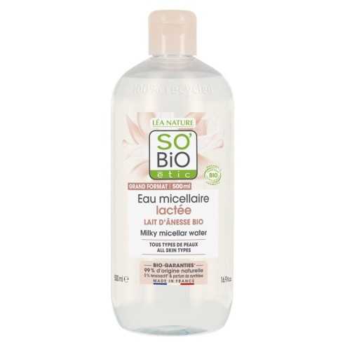 SO'BIO - LATTE D'ASINA - ACQUA MICELLARE LATTEA